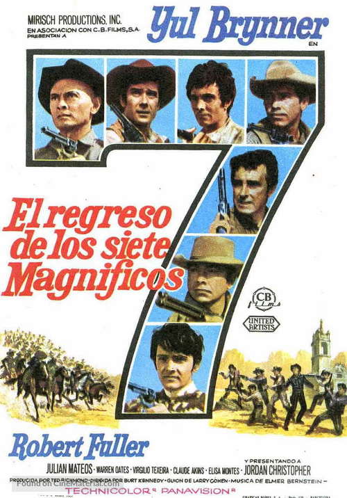 Return of the Seven - Spanish Movie Poster