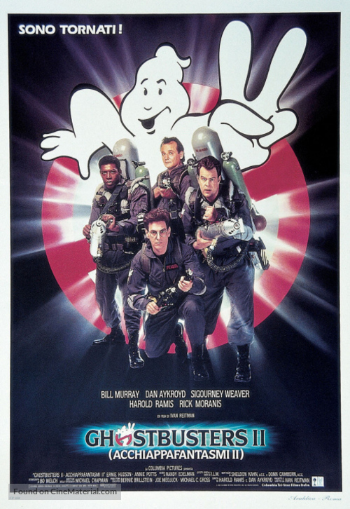 Ghostbusters II - Italian Theatrical movie poster