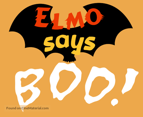 Elmo Says Boo - Logo