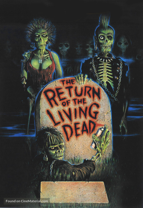 The Return of the Living Dead - DVD movie cover