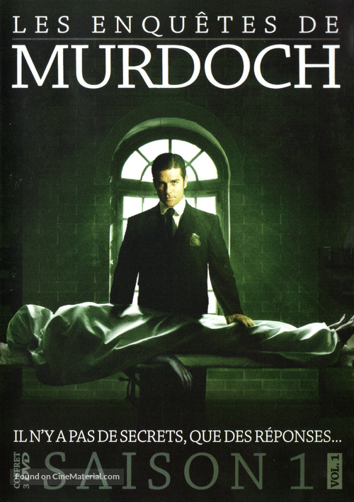 &quot;Murdoch Mysteries&quot; - French DVD movie cover