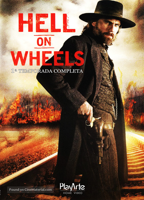 &quot;Hell on Wheels&quot; - Brazilian DVD movie cover