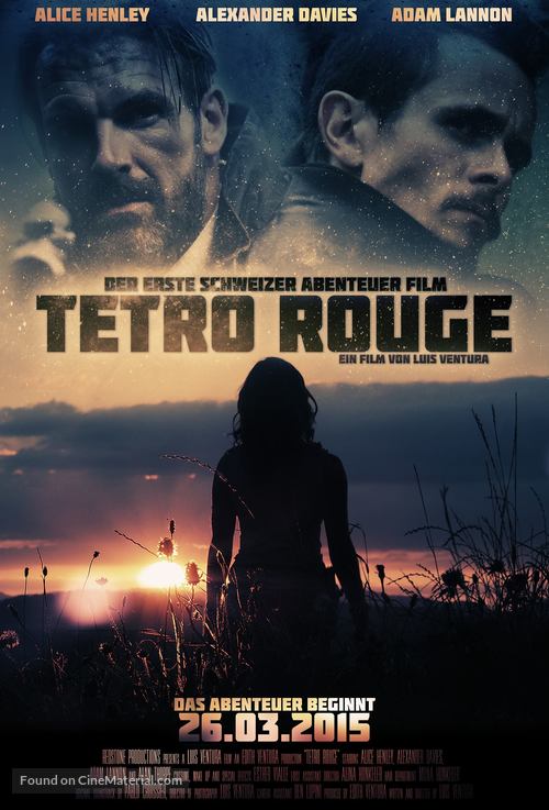 Tetro Rouge - Swiss Movie Poster