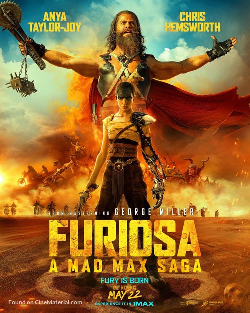 Furiosa: A Mad Max Saga - Irish Movie Poster