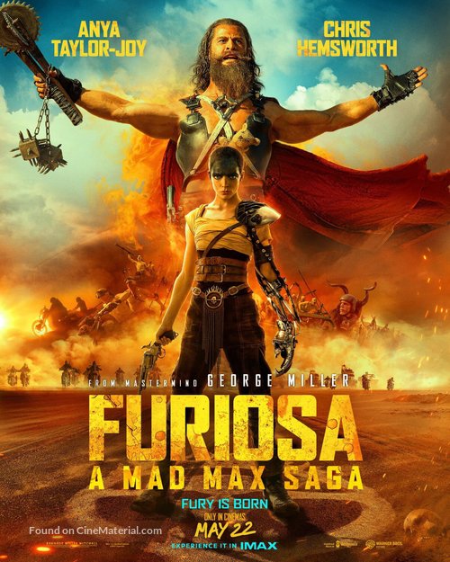 Furiosa: A Mad Max Saga - Irish Movie Poster