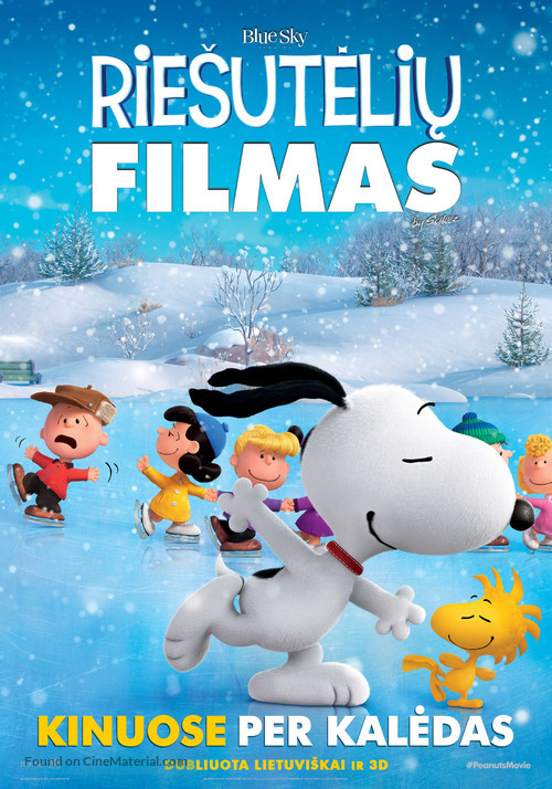 The Peanuts Movie - Lithuanian Movie Poster