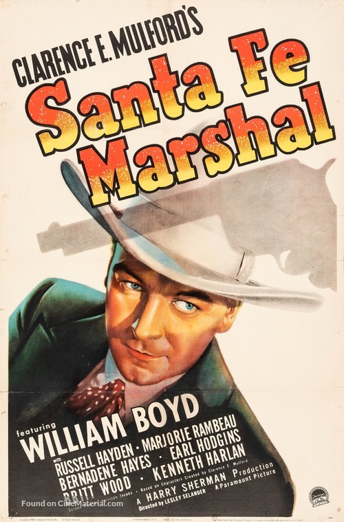 Santa Fe Marshal - Movie Poster