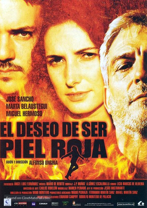 Deseo de ser piel roja, El - Spanish Movie Poster
