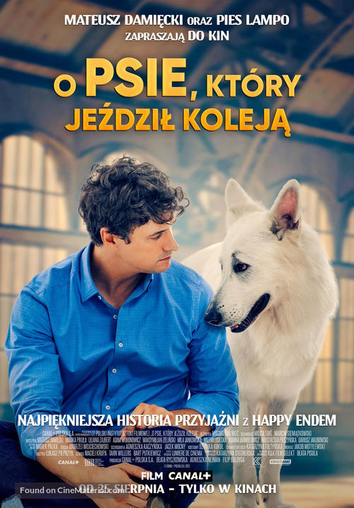 O psie, kt&oacute;ry jezdzil koleja - Polish Movie Poster