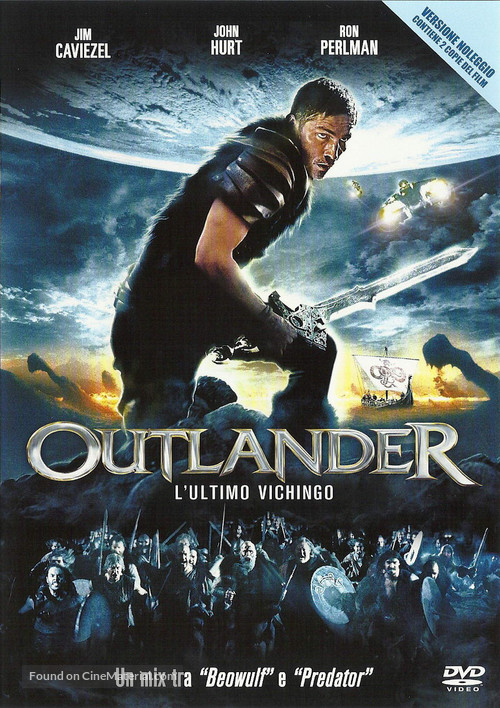 Outlander - Italian DVD movie cover