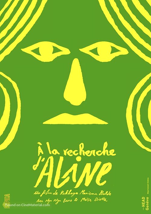 &Agrave; la recherche d&#039;Aline - Swiss Movie Poster