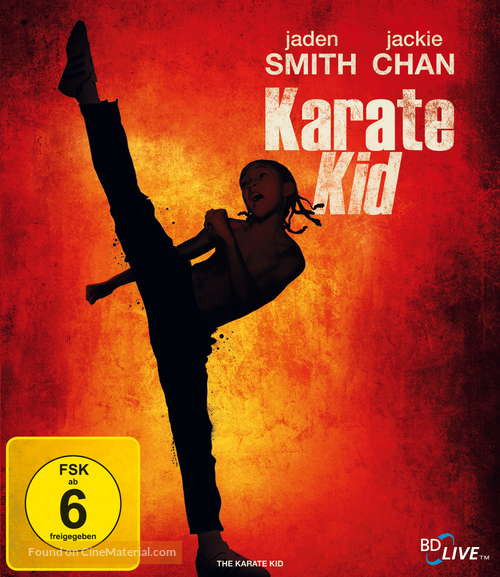 The Karate Kid - German Blu-Ray movie cover