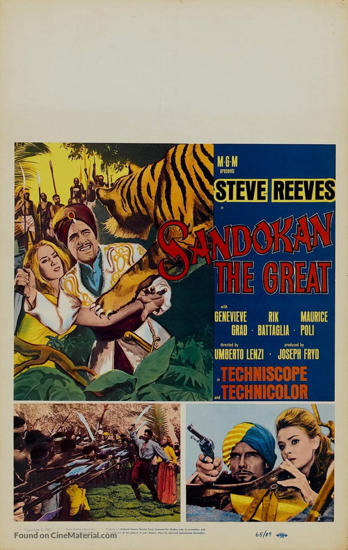 Sandokan, la tigre di Mompracem - Movie Poster