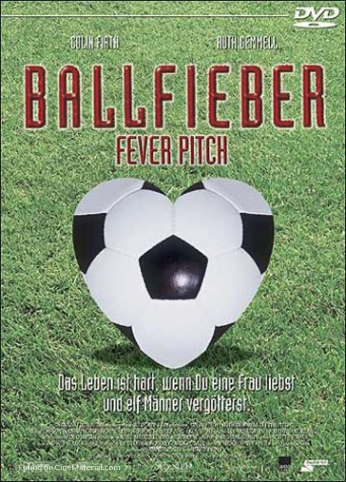 Fever Pitch - German DVD movie cover