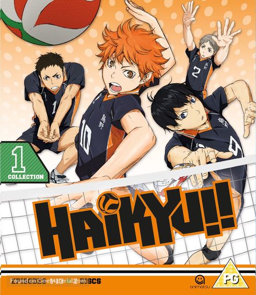 &quot;Haikyuu!!&quot; - British Blu-Ray movie cover