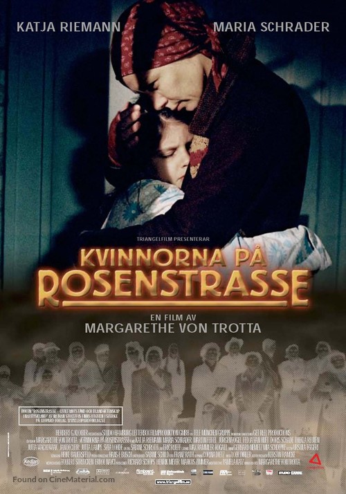 Rosenstrasse - Swedish poster