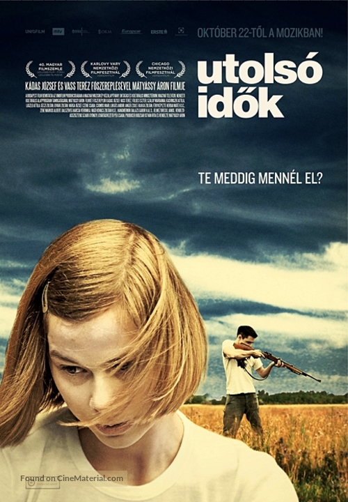 Utols&oacute; id&ouml;k - Hungarian Movie Poster