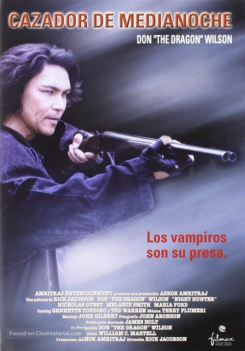 Night Hunter - Spanish DVD movie cover