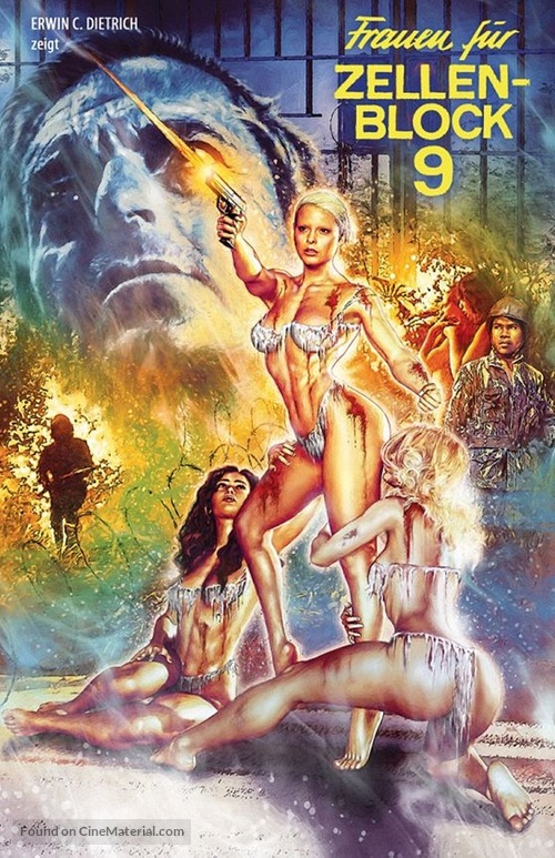 Frauen f&uuml;r Zellenblock 9 - German Blu-Ray movie cover