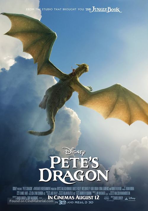 Pete&#039;s Dragon - British Movie Poster