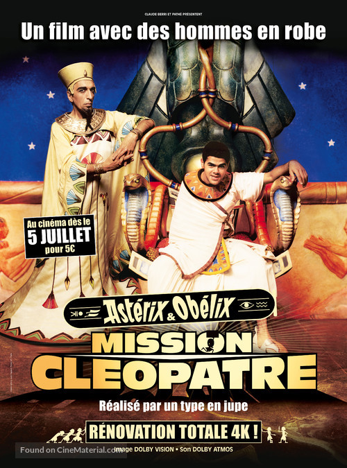 Ast&eacute;rix &amp; Ob&eacute;lix: Mission Cl&eacute;op&acirc;tre - French Movie Poster