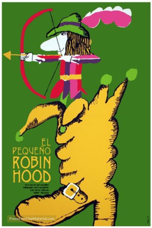 El peque&ntilde;o Robin Hood - Mexican Movie Poster