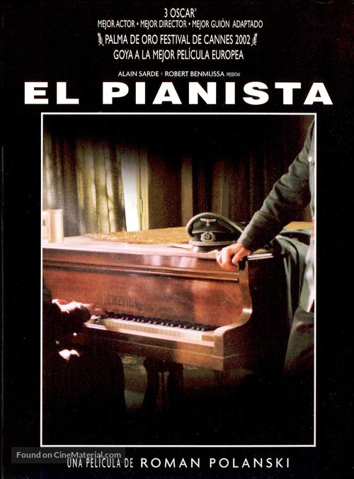 The Pianist - Spanish Movie Cover