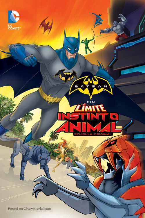 Batman Unlimited: Animal Instincts - Mexican Movie Cover