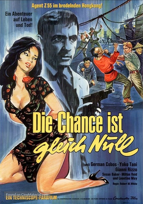 Agente Z 55 missione disperata - German Movie Poster