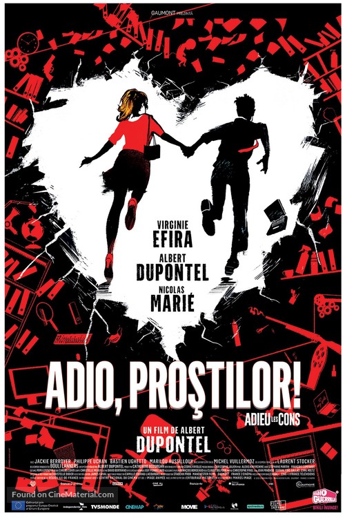 Adieu les cons - Romanian Movie Poster