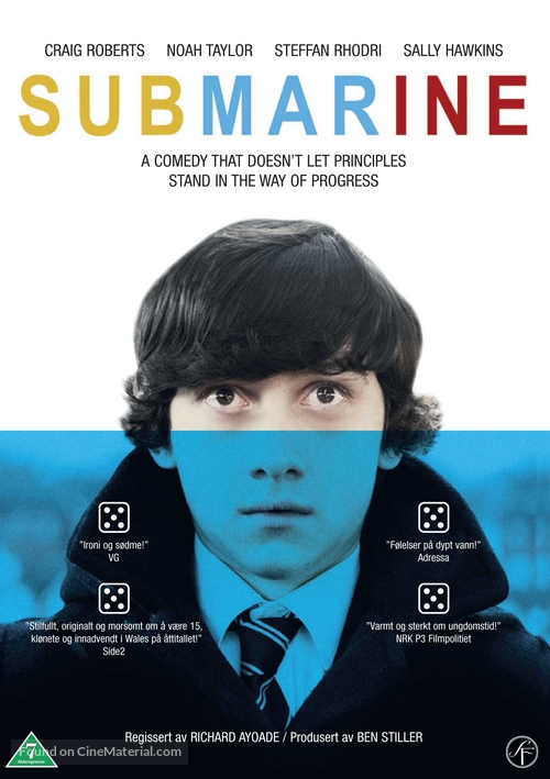 Submarine - Norwegian DVD movie cover