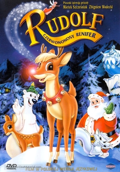 Rudolph the Red-Nosed Reindeer: The Movie - Polish Movie Cover