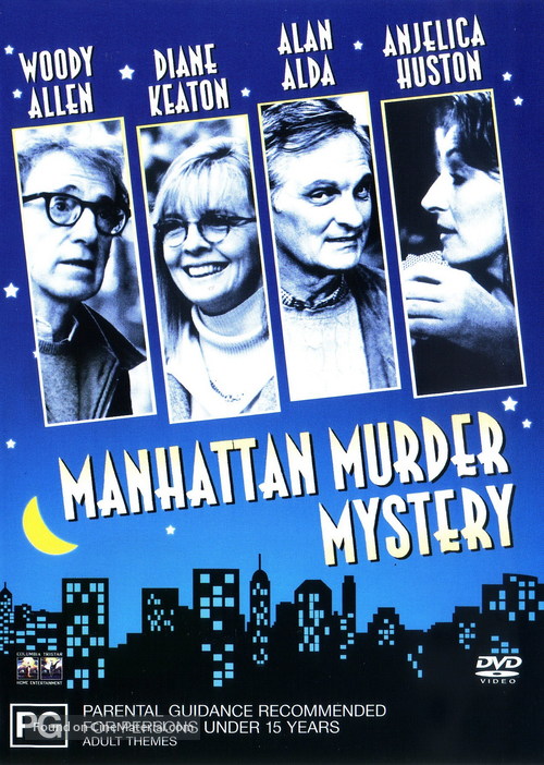 Manhattan Murder Mystery - Australian DVD movie cover