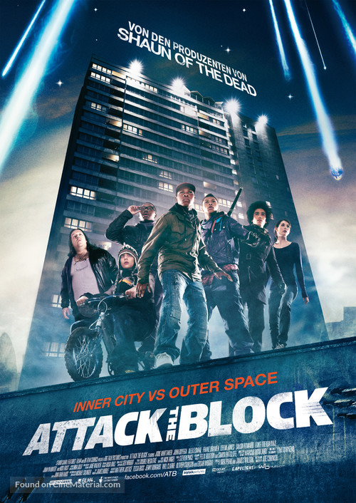 Attack the Block - German Movie Poster