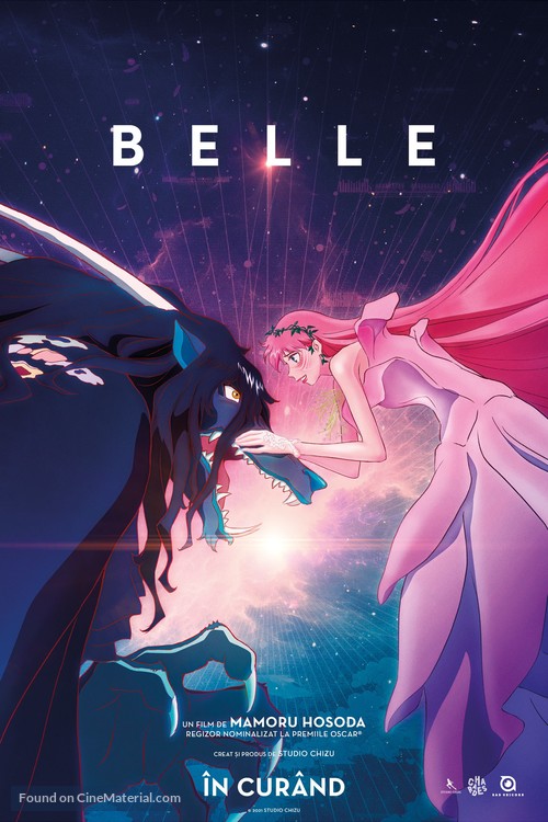 Belle: Ryu to Sobakasu no Hime - Romanian Movie Poster