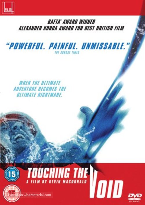 Touching the Void - British DVD movie cover