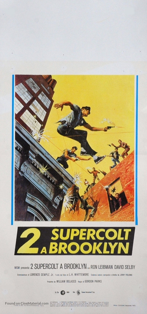The Super Cops - Italian Movie Poster