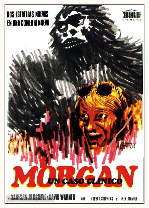 Morgan: A Suitable Case for Treatment - Spanish Movie Poster