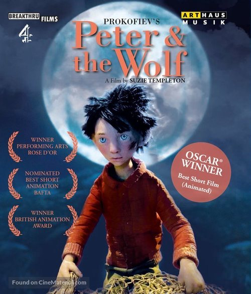 Peter &amp; the Wolf - German Blu-Ray movie cover