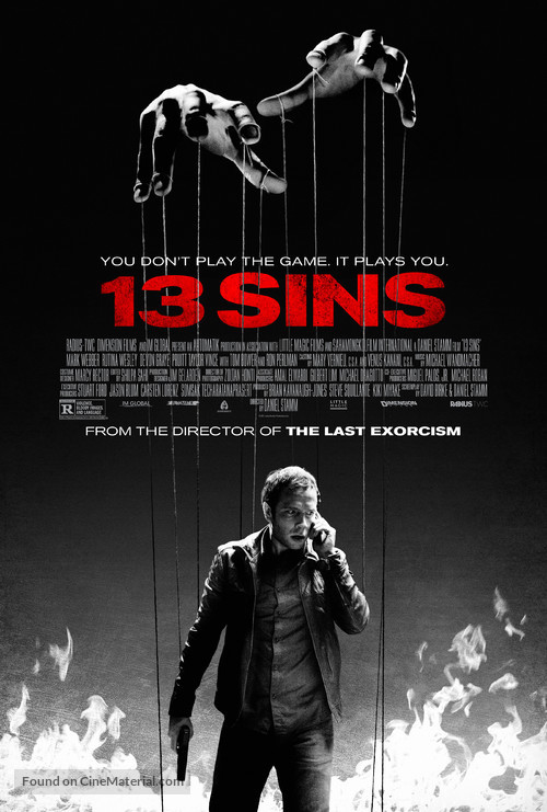13 Sins - Movie Poster