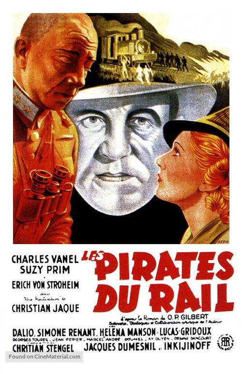 Les pirates du rail - French Movie Poster