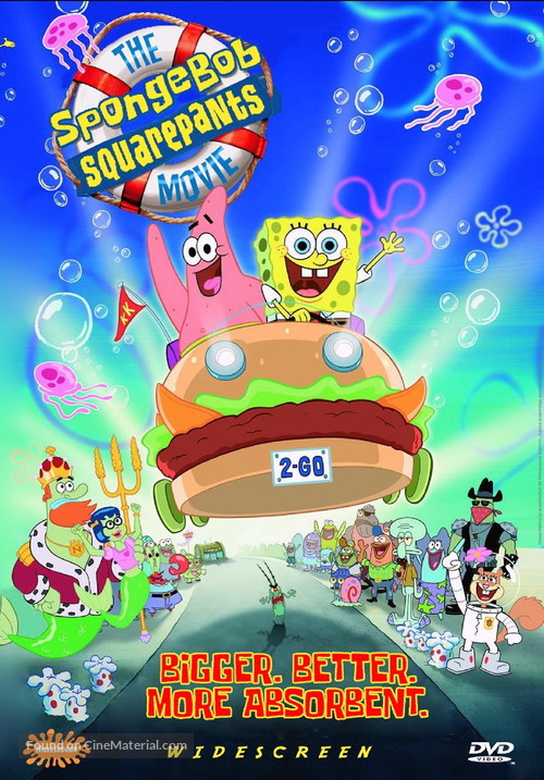 Spongebob Squarepants - DVD movie cover