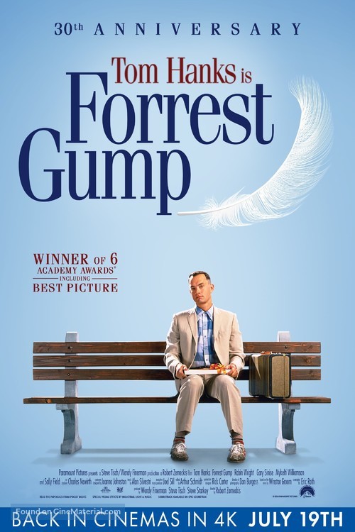 Forrest Gump - British Movie Poster