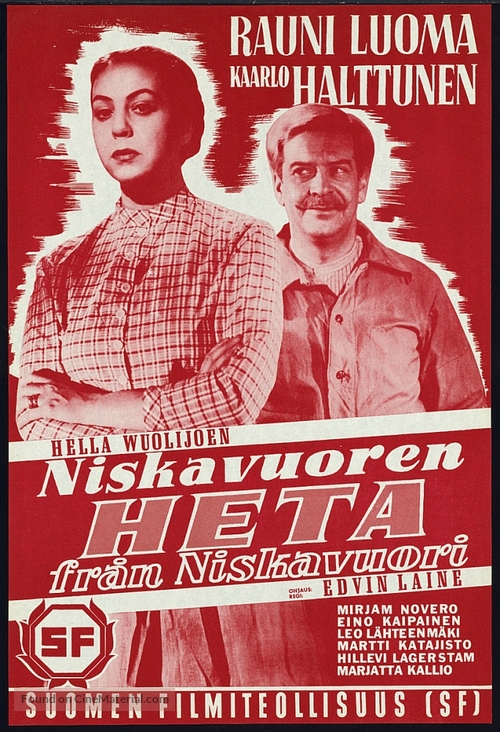 Niskavuoren Heta - Finnish Movie Poster