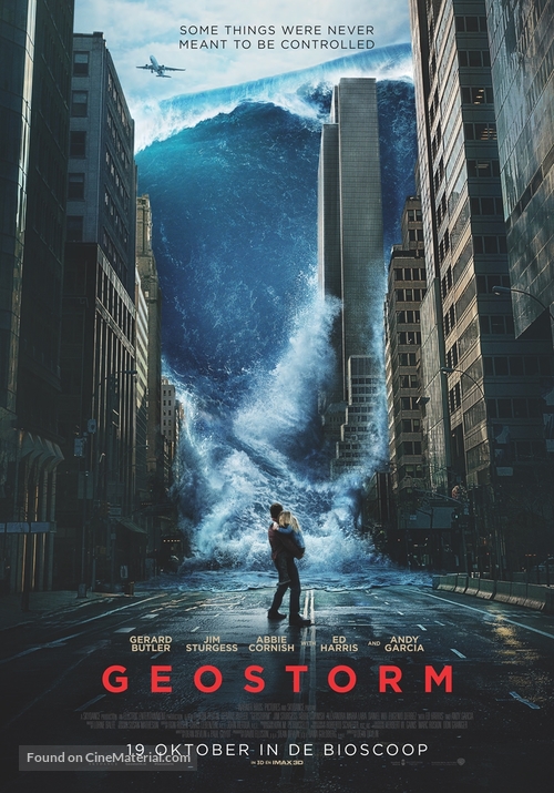 Geostorm - Dutch Movie Poster