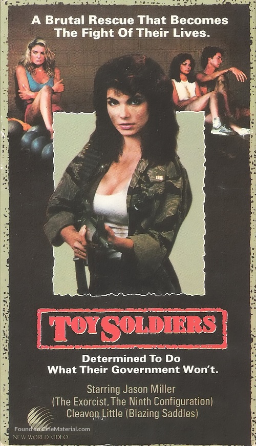 Toy Soldiers - VHS movie cover