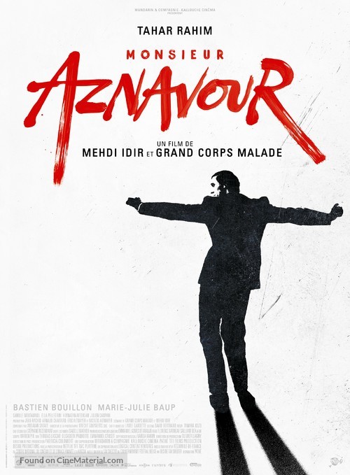 Monsieur Aznavour - French Movie Poster