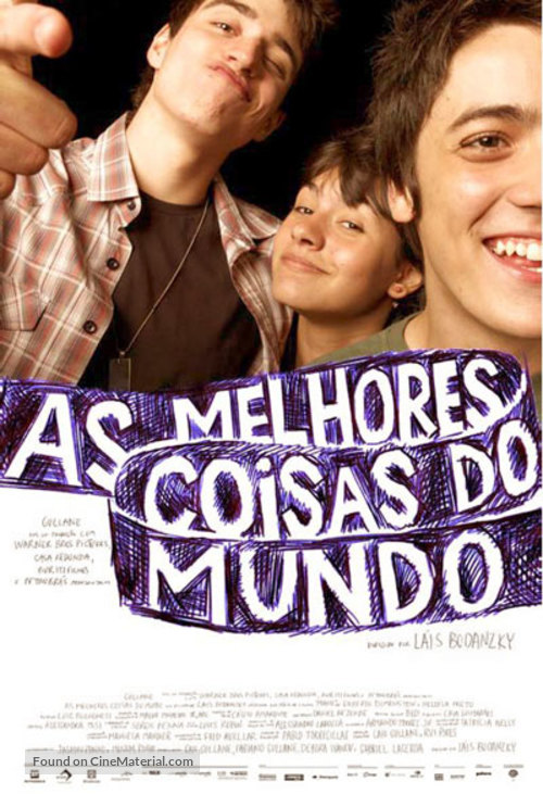 As Melhores Coisas do Mundo - Brazilian Movie Poster