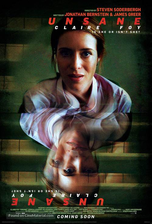 Unsane - International Movie Poster