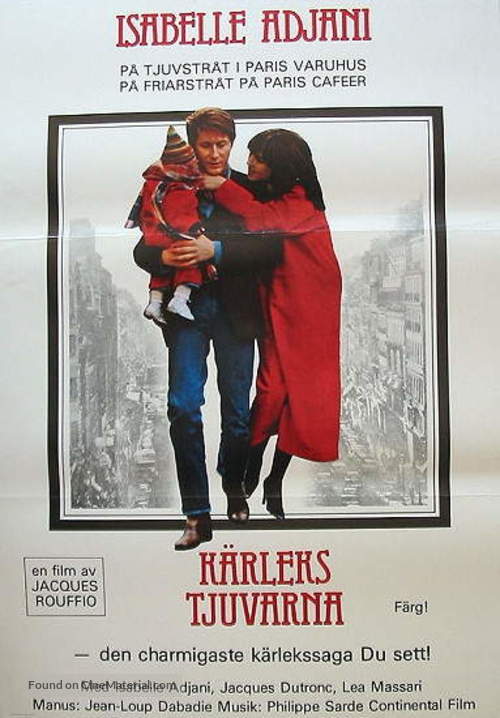 Violette &amp; Fran&ccedil;ois - Swedish Movie Poster